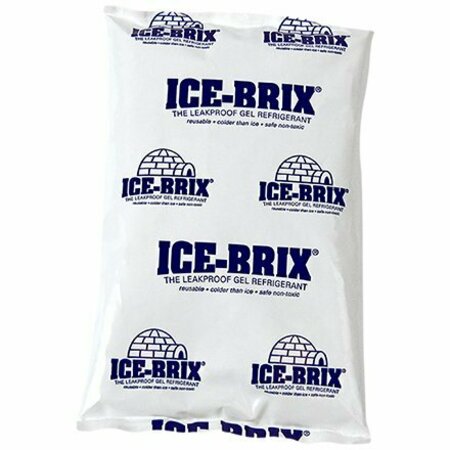 BSC PREFERRED 5-1/2 x 4 x 3/4'' - 6 oz. Ice-Brix Cold Packs, 48PK S-9902